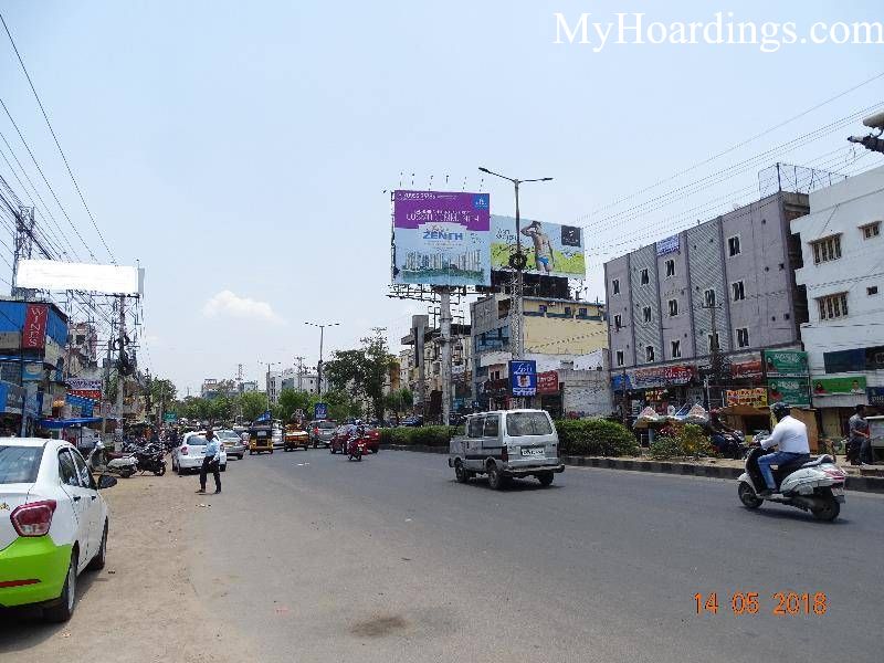 Outdoor Advertising in India, Gachibowli Near KFC Hyderabad Billboard advertising, Flex Banner